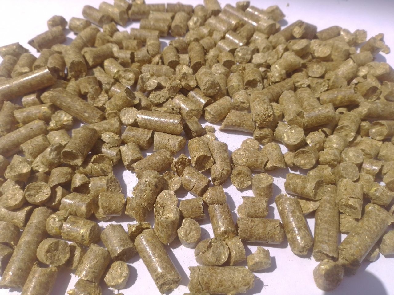 Vulcano Rapsstroh Pellets Einstreu 65x15 kg, 975 kg auf Palette