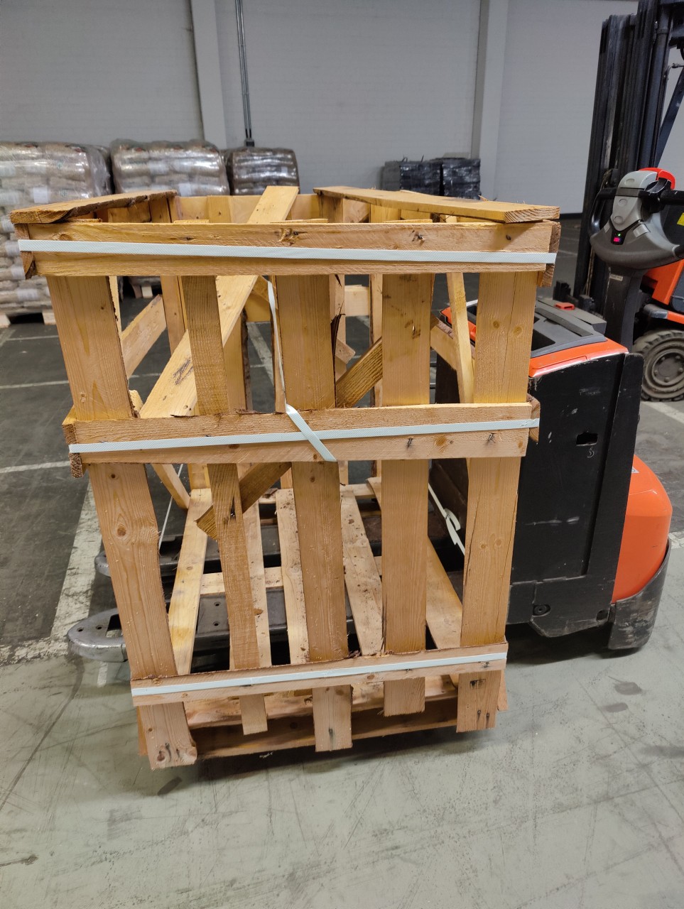 Holzgestelle zum Stapeln von Brennholz oder was auch immer